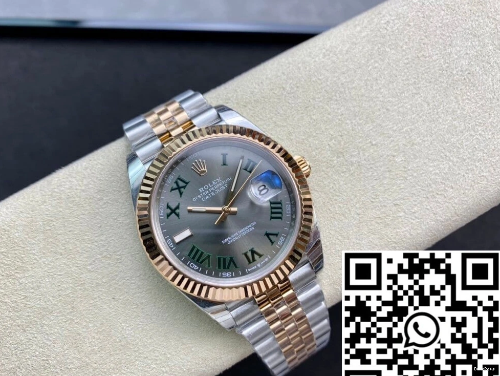 M126331-0016 Gold Datejust Factory Rolex EW Rose 0515